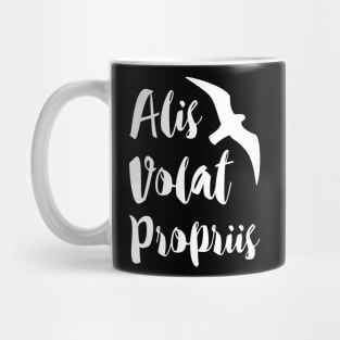 Alis Volat Propriis - She Flies With Her Own Wings Mug